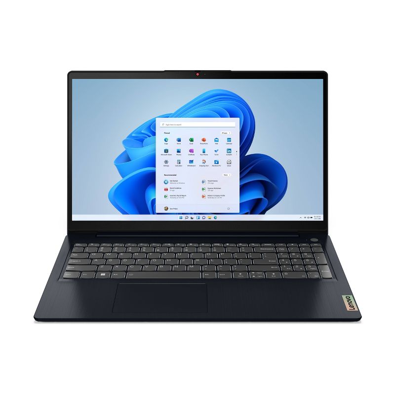 Lenovo IdeaPad 3i 15.6&#34; Laptop - Intel Core i3 - 8GB RAM Memory - 512GB Storage - Windows 11 - Blue (82RK00BDUS), 1 of 20