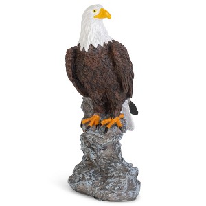 Dicksons Eagle On Stone Natural Brown 6 inch Resin Stone Decorative Tabletop Figurine - 1 of 4