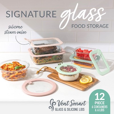 Bentgo 18pc Glass Signature Glass Food Storage Set - Thumbnail 2