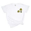 Simply Sage Market Women's Lucky Mama Retro Clovers Short Sleeve Garment Dyed Tee - 2 of 4