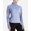 Women's Supersoft Quarter Zip Pullover Sweatshirt - Danskin - 3 of 4