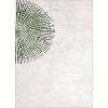 Coucheta Modern Abstract Washable Rug – Non-Slip Low Pile Rug, Stain-Resistant Foldable Carpet for Living Room & Bedroom - 2 of 4
