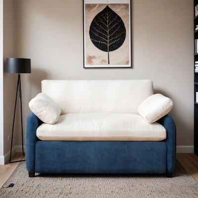 50*43" Oversized Chenille Single Sofa Chair,Wide and Deep Seat Accent Chair,Modern Upholstered Comfy Armchair with Pillows - Leovsnove