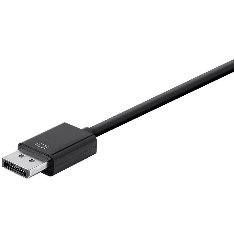 Monoprice DisplayPort 1.2a to 4K HDMI, Dual Link DVI, and VGA Passive Adapter, Black (112802), 4 of 5