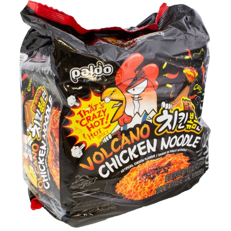 Paldo Volcano Chicken Noodles - 4.93oz, 1 of 7