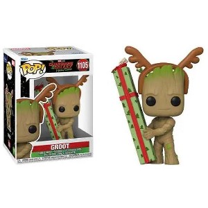 Funko Pop! Marvel Holiday: Guardians of The Galaxy - Groot Vinyl Figure #1105 #64332 - 1 of 4