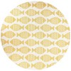 Unique Loom Outdoor Coastal Pesci Fishes Woven Area Rug - 2 of 4