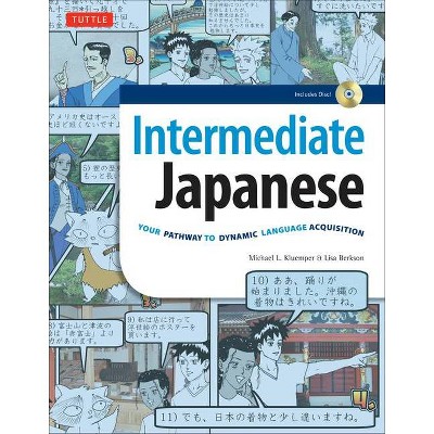 Intermediate Japanese Textbook - by  Michael L Kluemper & Lisa Berkson (Mixed Media Product)