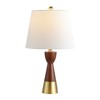 Renni Table Lamp (Set of 2) - 21 Inch Height - TBL4227 - Brown/Gold - Safavieh - 3 of 4