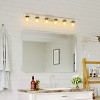 Wall-Mounted Mirror Rectangle Bathroom Vanity Mirrors Framed Mirrors Aluminum Framed Bathroom Mirror - 3 of 4
