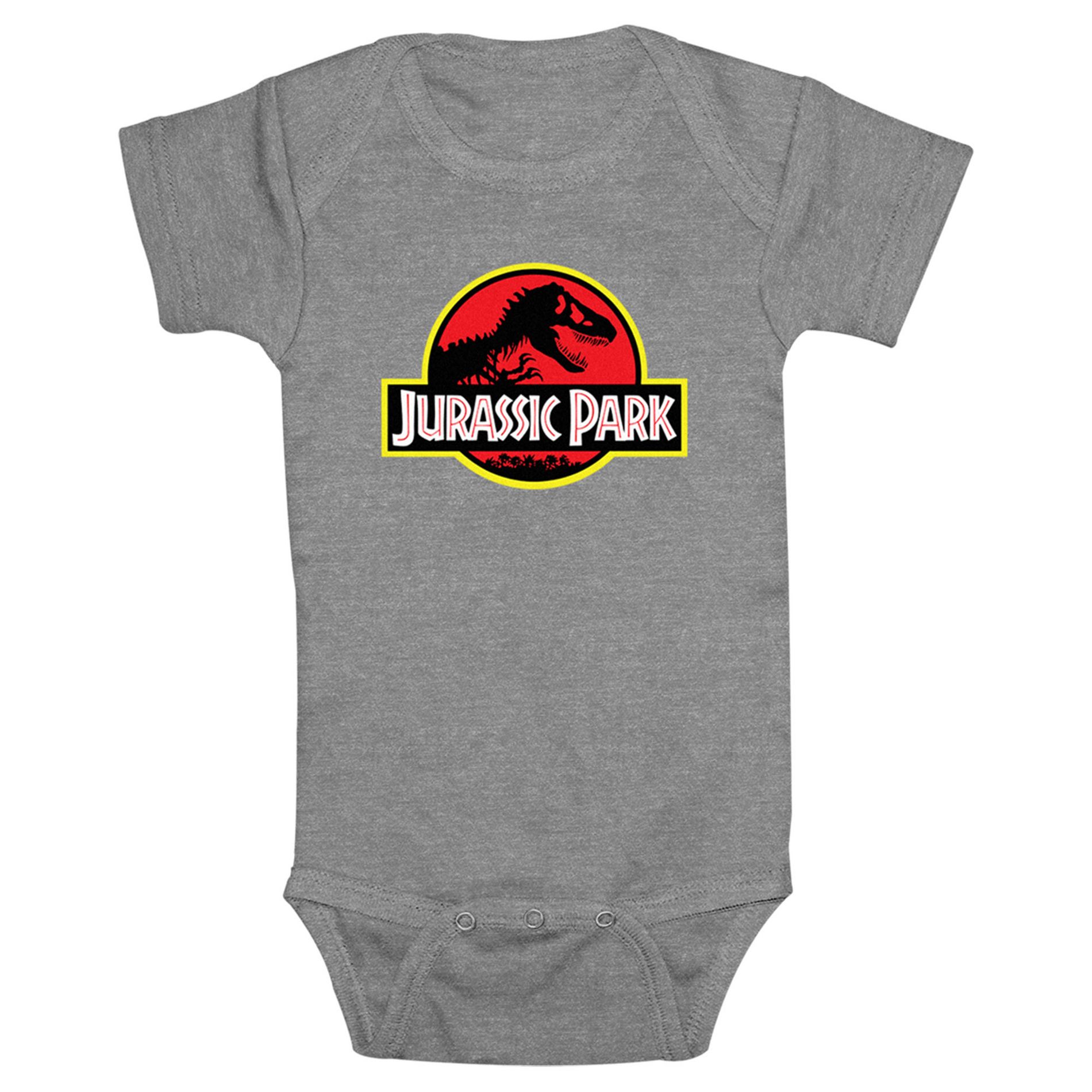 Infant's Jurassic Park Classic Bold T Rex Logo Bodysuit