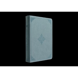 ESV Chronological Bible (Trutone, Paris Sky, Fleur-De-Lis Design) - (Leather Bound) - 1 of 1