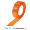 Unique Bargains Ribbons for Crafts Satin Multipurpose for Gift Wedding & Hair Accessories Polyester 866.14"x0.98" 1Pcs - 3 of 4