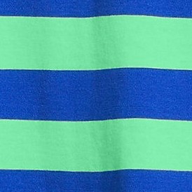 sapphire gem/mint bold stripe