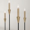 Capital Lighting Avant 9 - Light Chandelier in  Aged Brass/Black - 3 of 4