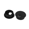 Unique Bargains Office Home Plastic Computer Cable Cover Grommet Organizer Shell 36mm Black 10 Pcs - 3 of 4