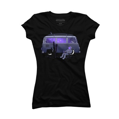 Junior's Design By Humans Star Trippin' By Gammaray85 T-Shirt