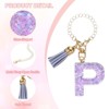 Unique Bargains Resin Lightweight Decorative Sparkling Purple Sequins Tumbler Cup Charm - 3 of 4
