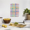 Emanuela Carratoni Checkered Crossings Cutting Board - Rectangle - 3 of 3