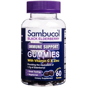Sambucol Black Elderberry Gummies 60 Ct - 1 of 4