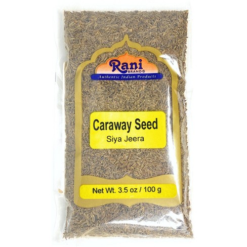 Caraway Seeds (Siya Zeera) - 3.5oz (100g) - Rani Brand Authentic Indian Products - image 1 of 3