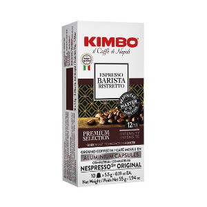 Kimbo Ristretto - Aluminum Capsules 10 Capsule Box - 1 of 4