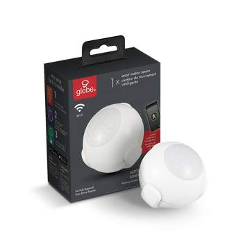 Smart White Wi-Fi Enabled Motion Detector Battery Operated