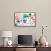 Art Remedy Doll Memories - Rainbow Vibes Colorful Abstract Wall Art Framed - 2 of 4