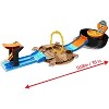 Hot Wheels Monster Trucks Playset - Tire Case Transforms to Race Course with 3 Trucks & 4 Cars - 3 of 4