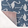 JONATHAN Y Liana Casual Coastal Flamingos Two-Tone Indoor/Outdoor Area Rug - 4 of 4
