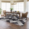 Machine Washable Area Rug With Non-Slip Backing Stain Resistant Easy Cleaning Indoor Carpet For Living Room Bed Dining Room Playroom Office - 2 of 4