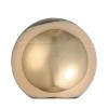 Northlight 2ct Shiny Finish Glass Christmas Ball Ornaments - Gold - 6" (150mm) - 2 of 2