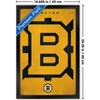 Trends International NHL Boston Bruins - Logo 25 Framed Wall Poster Prints - 3 of 4