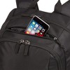 Case Logic Carrying Case (Backpack) for 10.5" to 15.6" Notebook - Black - Mesh Pocket, Polyester - Shoulder Strap, Handle - 4 of 4