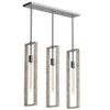 Progress Lighting Boundary 1-Light Hanging Pendant, Brushed Nickel, Grey Washed Oak, Open Frame, Design Series - 3 of 3