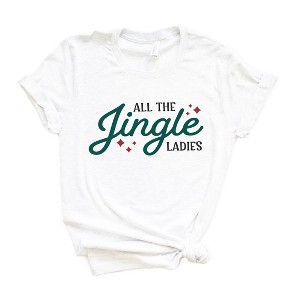 Simply Sage Market Women's Jingle Ladies Short Sleeve Graphic Tee - 1 of 4