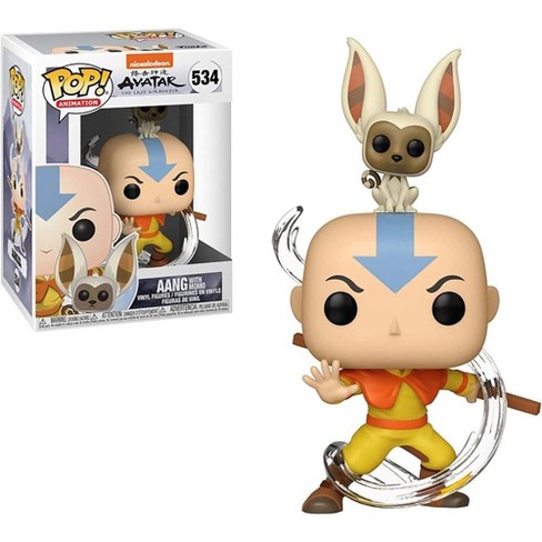 Funko Pop! Animation: Avatar - Aang with Momo Vinyl Figure #534 #36463 - image 1 of 4