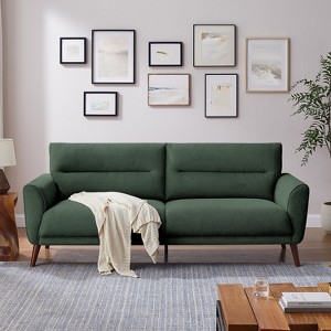MINIMORE Modern 85''W Bess 3Seater Round Arms Sofa - 1 of 4