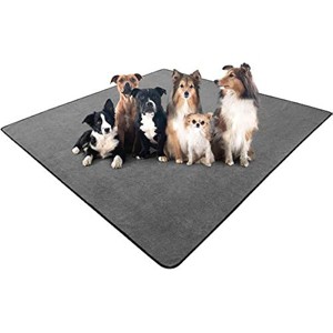 Rabbitgoo Dog Pee Pad 72"x72" Reusable Pet Crate Pad, Large Waterproof Puppy Potty Training Pad Washable - 1 of 1