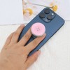 Unique Bargains Button Design Adhesive Phone Grip Pink 1 Pc - 4 of 4