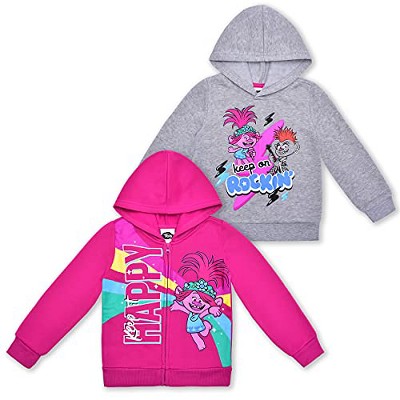 SuperSoft Fleece Zip Up Hoodie 2-Pack - Toddler