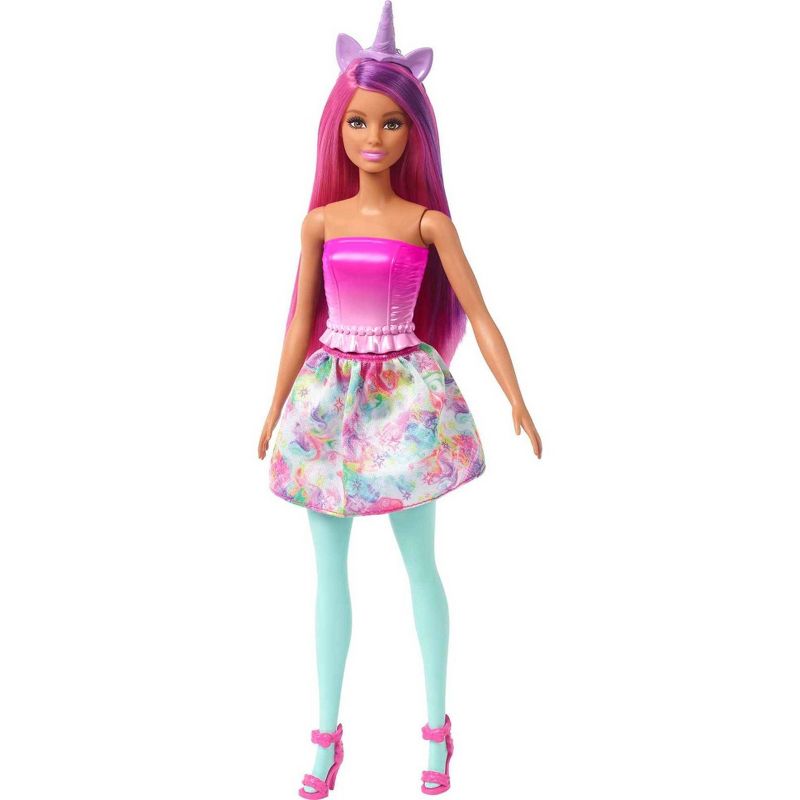 Barbie Doll and Fantasy Pets Dress-Up Doll Mermaid Tail and Skirt, 5 of 7