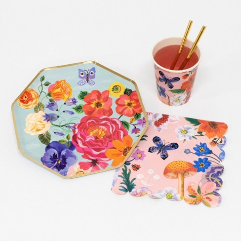 Meri Meri Nathalie Lete Party Supplies Collection Plate Napkin Cup Set Of 8 Target