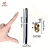 Wikineon Metal Bass 2 Sets Of High-end Aluminum Alloy Pocket Size Pen Style Fishing Rod Compact, Portable And Ultra Light - 3 of 4
