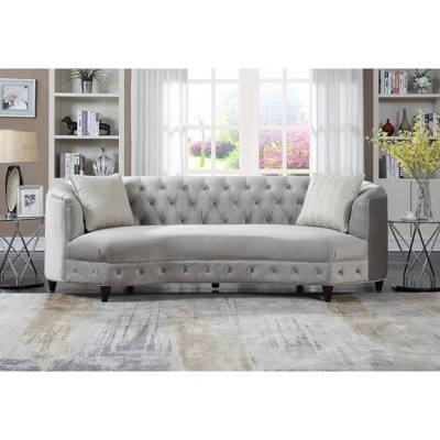 target grey couch