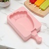 Unique Bargains Popsicles Mould Footprint Shape Comes with 20 Stick Hand Washable 2.95"x5.71" 1 Pc - 2 of 4