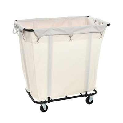 Household Essentials Commercial Laundry Cart Black : Target