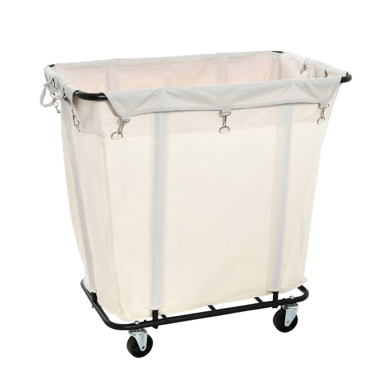Household Essentials Commercial Laundry Cart Black, 1 of 11
