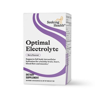 Seeking Health Optimal Electrolyte Sticks Berry Flavored