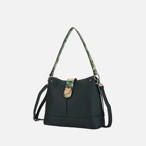 MKF Collection Ezra Snake Embossed Shoulder Trendy Bag by Mia K - 1 of 4